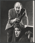 David Opatoshu and Al Pacino in the stage production Does a Tiger Wear a Necktie?