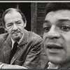 David Opatoshu and Roger Robinson in the stage production Does a Tiger Wear a Necktie?