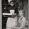 Alice Drummond and Astrid Wilsrud in the 1963 stage production A Doll's House