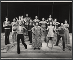 Bobby Hill, Alberta Bradford, Hope Clarke [front] and unidentified others in the stage production Don't Bother Me I Can't Cope