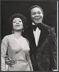 Micki Grant and unidentified in the stage production Don't Bother Me I Can't Cope