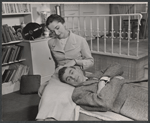 Neva Patterson and Laurence Hugo in the stage production Double in Hearts