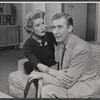 Julia Meade and William Redfield in the stage production Double in Hearts