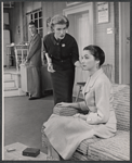 Laurence Hugo, Julia Meade, and Neva Patterson in the stage production Double in Hearts