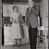 Neva Patterson and William Redfield in the stage production Double in Hearts