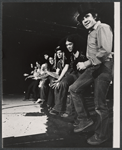 Jessica Harper, Amy Taubin, George McGrath, Steve Menken, Mary Delson, Robert Schlee, Denise Delapenha and Barry Primus in the stage production Dr. Selavy's Magic Theater