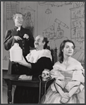 Howard Da Silva, Nancy Dussault and unidentified [left] in the stage production Dr. Willy Nilly