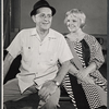 Eddie Foy Jr. and Jane Connell in rehearsal for the stage production Drat the Cat!