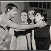 Joe Layton and ensemble in rehearsal for the stage production Drat the Cat!