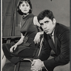 Lesley Ann Warren and Elliott Gould in rehearsal for the stage production Drat the Cat!