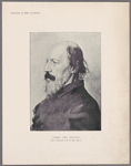 Alfred, Lord Tennyson. From a photograph by H.H. Hay Cameron.