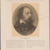Alfred Tennyson, 1809-1892. From a chalk drawing by M. Arnault.