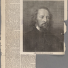 Alfred Tennyson, poet-laureate of England. 