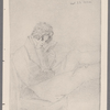 515 Tennyson (Alfred, Lord). Pencil portrait, believed to be his earliest known portrait, inscribed "A. Tennyson aet 22 circa," probably drawn at Cambridge by his friend James Spedding...