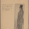 Thackeray's portrait of himself after the warmers of R. Dighton