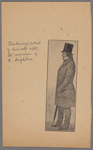Thackeray's portrait of himself after the warmers of R. Dighton