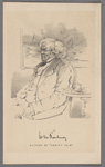 Wm Thackeray [signature] author of "Vanity fair." 