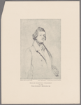 William Makepeace Thackeray 1811-1863. From a drawing by D. Maclise about 1840.