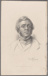 Wm. Thackeray [signature]. From a drawing by Samuel Laurence. 