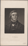 W.M. Thackeray.[signature] Engraved for the Eclectic magazine. 