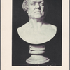 Marble bust of Thackeray by H. Wehner under the direction of E. Onslow Ford