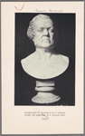 Marble bust of Thackeray by H. Wehner under the direction of E. Onslow Ford
