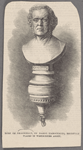 Bust of Thackeray, by Baron Marochetti, recently placed in Westminster Abbey. 