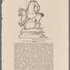 Caricature of Thackeray by himself. 