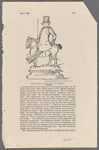 Caricature of Thackeray by himself. 