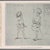 No. 1105. Pen drawing by W.M. Thackeray. 