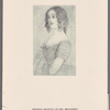 Original drawing of Mrs. Brookfield by W.M. Thackeray [number 208]. 