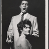 Sergio Franchi and Elizabeth Allen in the stage production Do I Hear a Waltz?