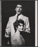 Sergio Franchi and Elizabeth Allen in the stage production Do I Hear a Waltz?
