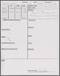 Stage manager's log