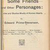 Her enemy, some friends--and other personages
