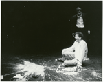 Brad Davis and D.W. Moffett in the stage production The Normal Heart.