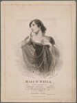 Engraving of Miss O'Neill in the character of Belvidera in the stage production Venice Preserv'd