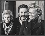 Joan Rivers, Gabriel Dell, and Rose Marie in the stage production Fun City