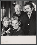 Joan Rivers, Rose Marie, Paul Ford, and Gabriel Dell in the stage production Fun City