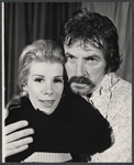 Joan Rivers and Gabriel Dell in rehearsal for the stage production Fun City