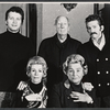 Paul Ford, Gabriel Dell, Joan Rivers, Rose Marie and unidentified in the stage production Fun City