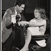 Bradford Dillman and Jane Fonda in rehearsal for the stage production The Fun Couple