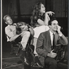 Ben Piazza, Dyan Cannon, Jane Fonda and Bradford Dillman in rehearsal for the stage production The Fun Couple