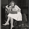 Bradford Dillman and Jane Fonda in rehearsal for the stage production The Fun Couple