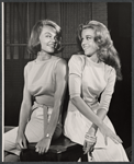 Dyan Cannon and Jane Fonda in rehearsal for the stage production The Fun Couple