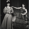 Barbara Cook and unidentified actress in the stage production The Gay Life