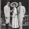 Walter Chiari, Barbara Cook, and Jules Munshin in the stage production The Gay Life