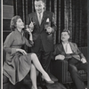Jayne Meadows, Edward Andrews, and Walter Slezak in the stage production The Gazebo