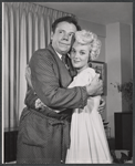 Tom Ewell and Jan Sterling in the 1959 tour of the stage production The Gazebo