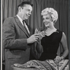 Tom Ewell and Jan Sterling in the 1959 tour of the stage production The Gazebo